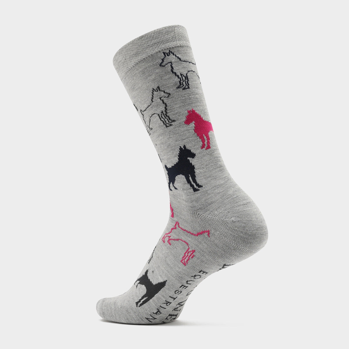 Womens Crew Socks 5 Pack Dogs
