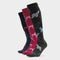 Womens Long Socks 5 Pack Dogs