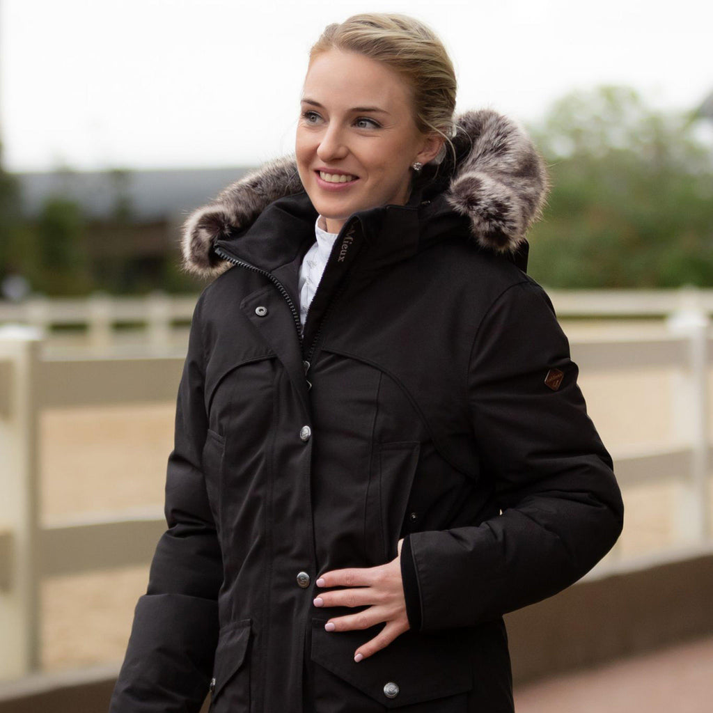 Womens Storm Coat Black
