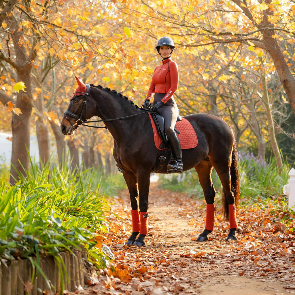 Suede Dressage Saddle Pad Sienna