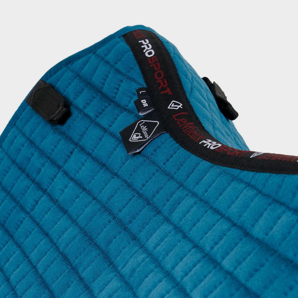 Suede Dressage Saddle Pad Marine
