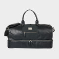PU Leather Duffle Bag Black