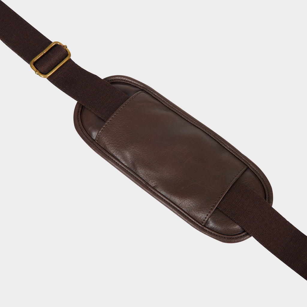 PU Leather Duffle Bag Brown