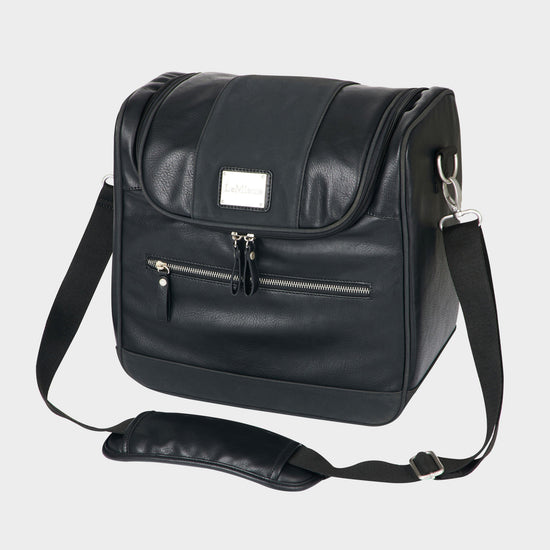 PU Leather Grooming Bag Black