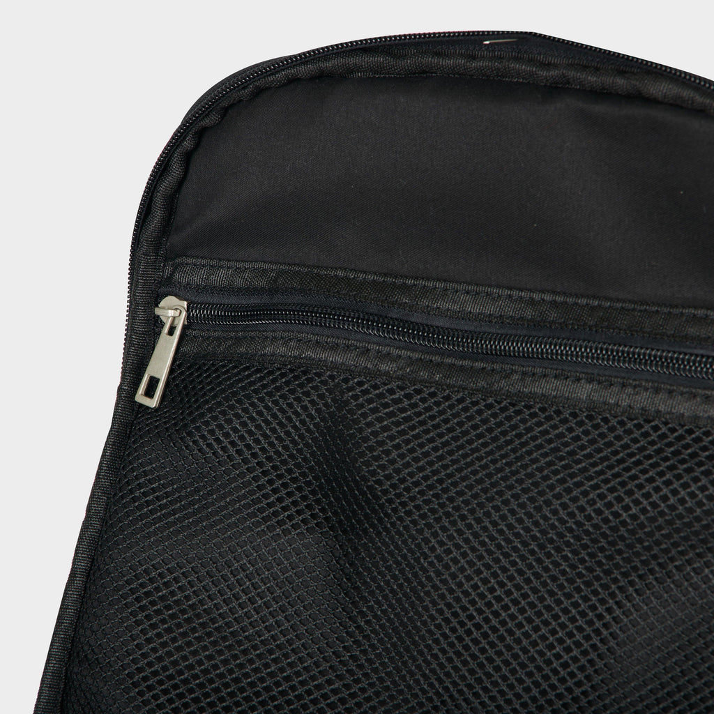 PU Leather Grooming Bag Black