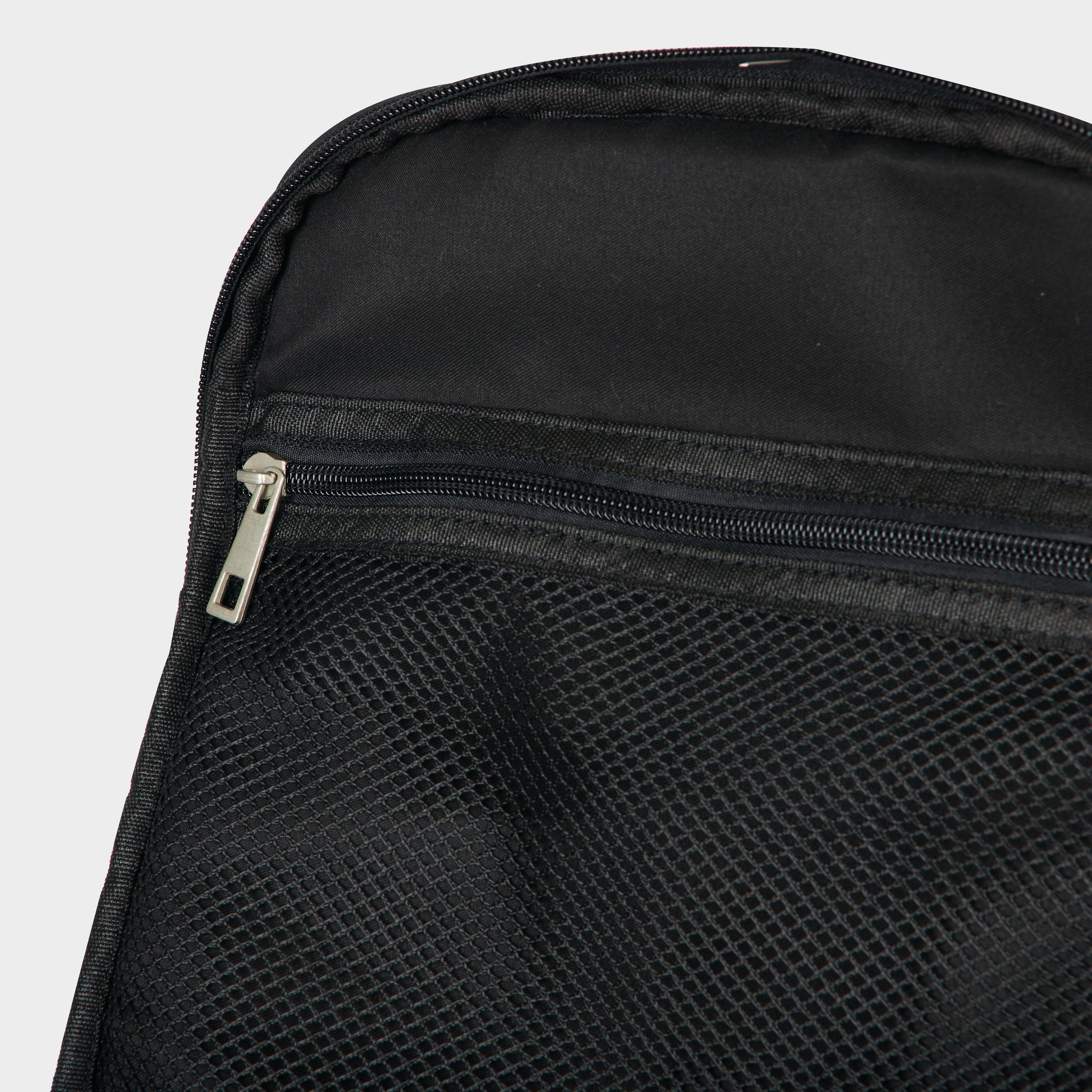 PU Leather Grooming Bag Black