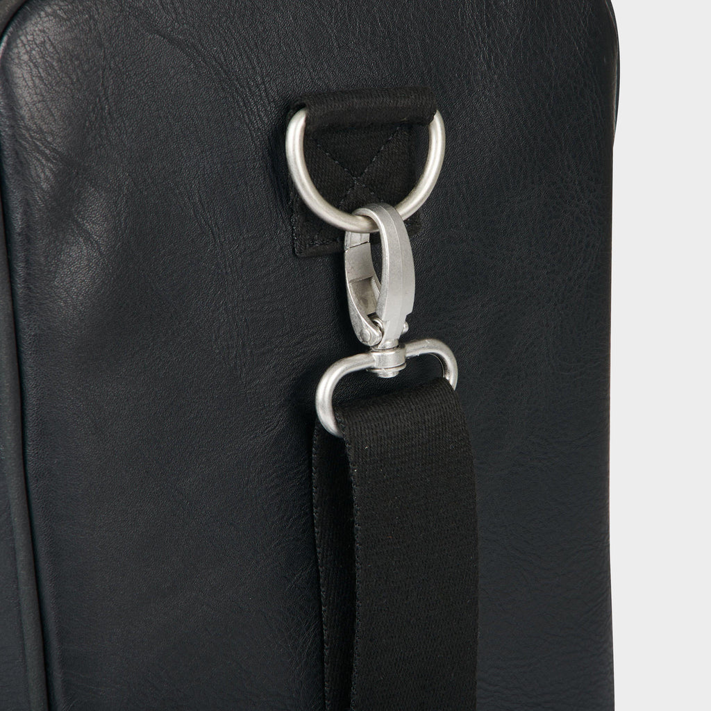 PU Leather Grooming Bag Black