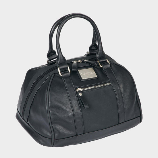 PU Leather Hat Bag Black
