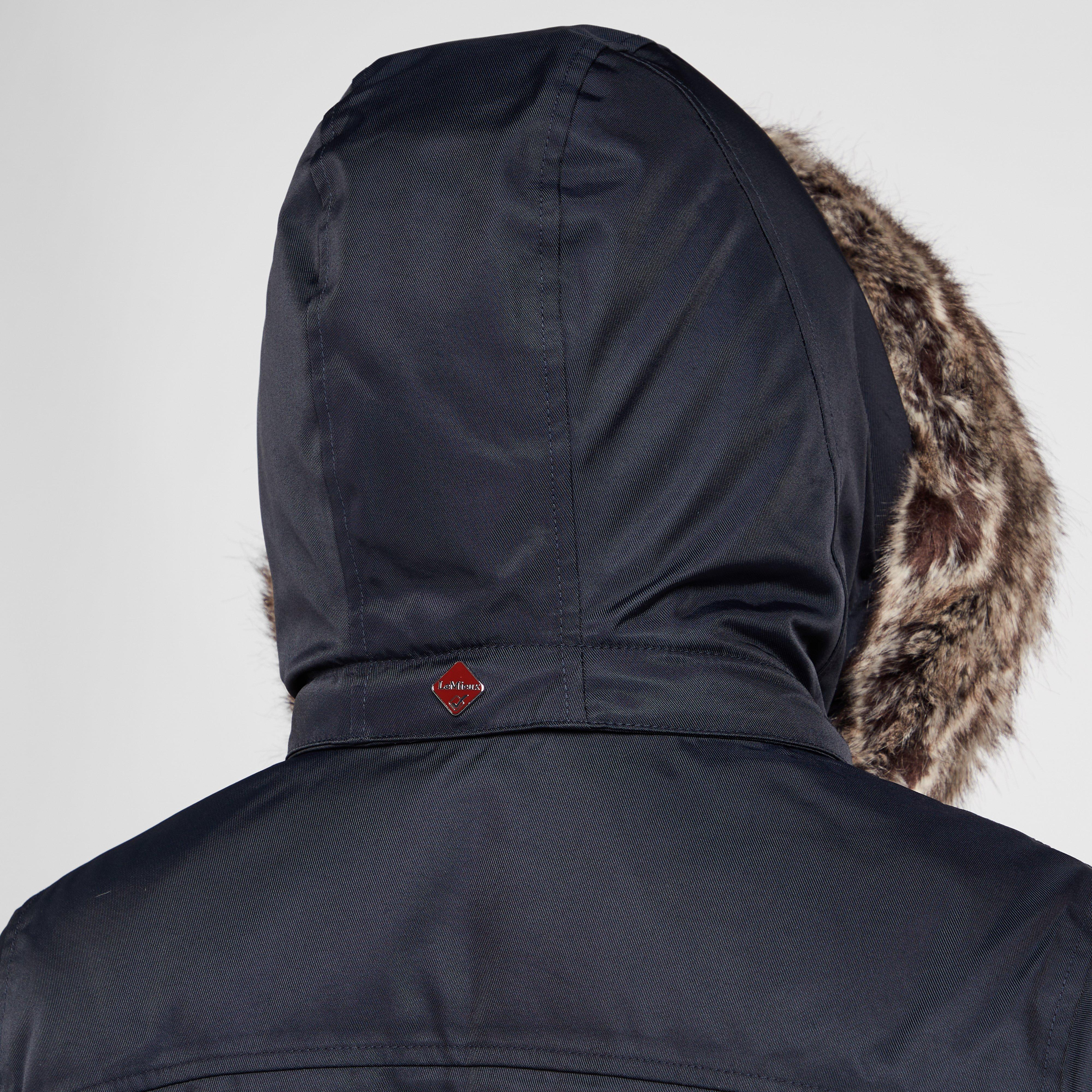 Womens Waterproof Short Riding Coat Navy