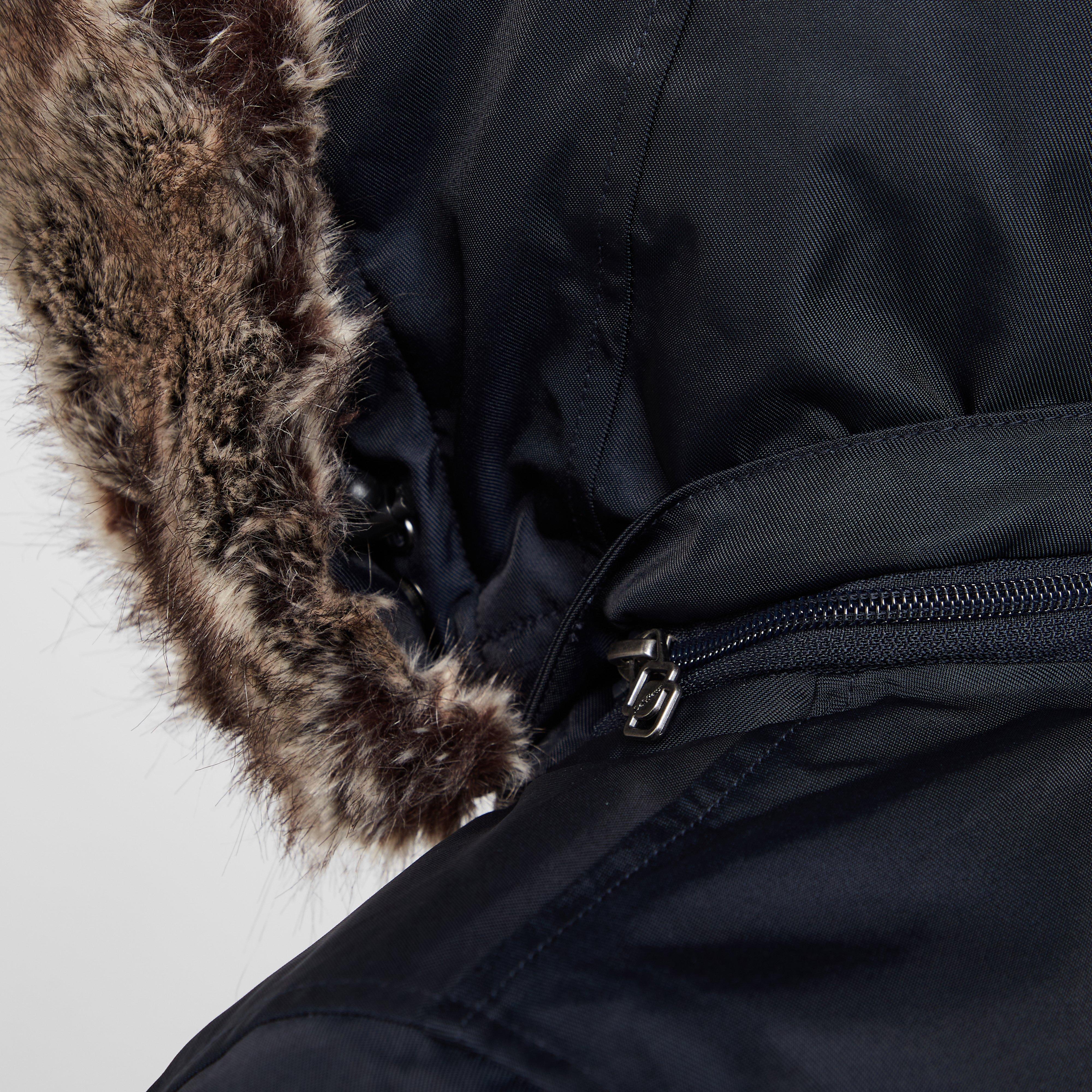 Womens Waterproof Short Riding Coat Navy