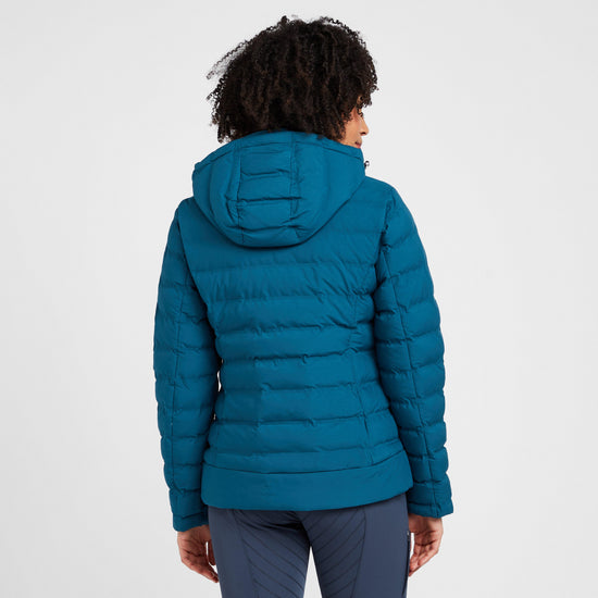 Womens Elize Waterproof Puffer Jacket Marine
