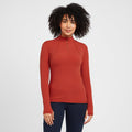 Womens Liberte 1/4 Zip Base Layer Sienna
