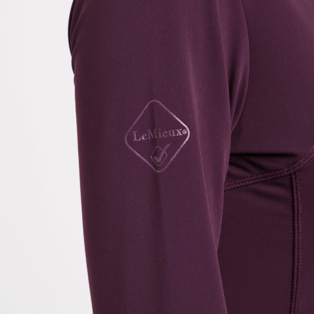 Womens Liberte 1/4 Zip Base Layer Fig