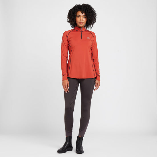 Womens Winter Pull On Breeches Liquorice