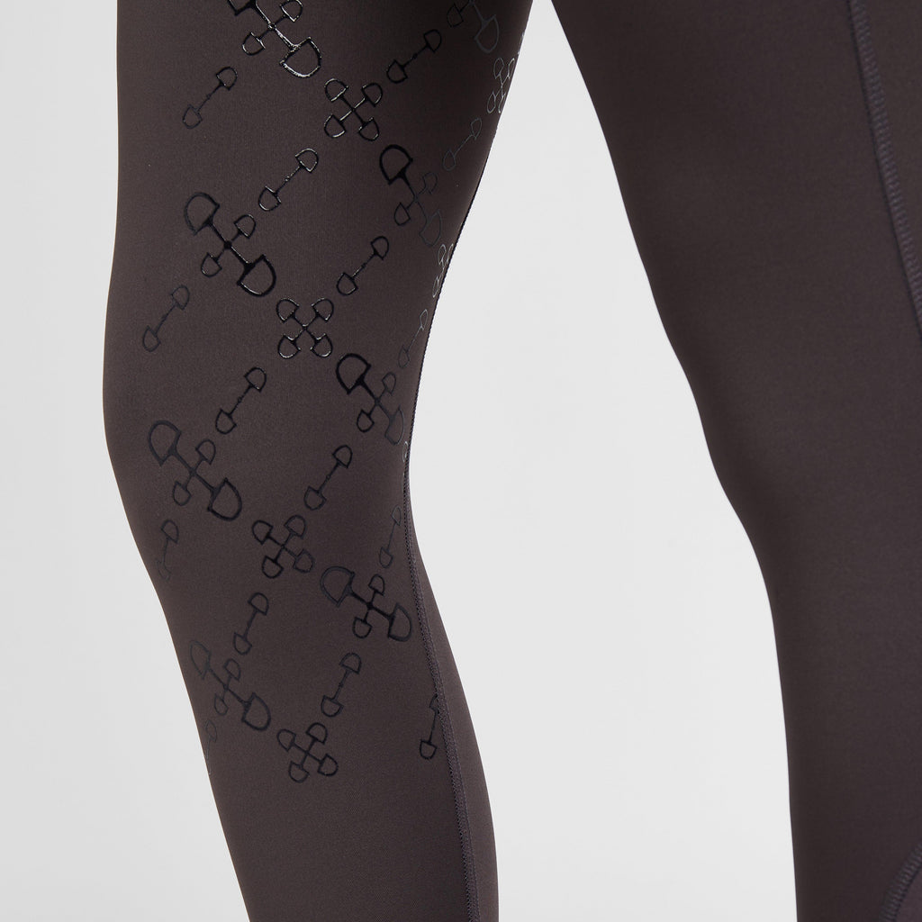 Womens Winter Pull On Breeches Liquorice