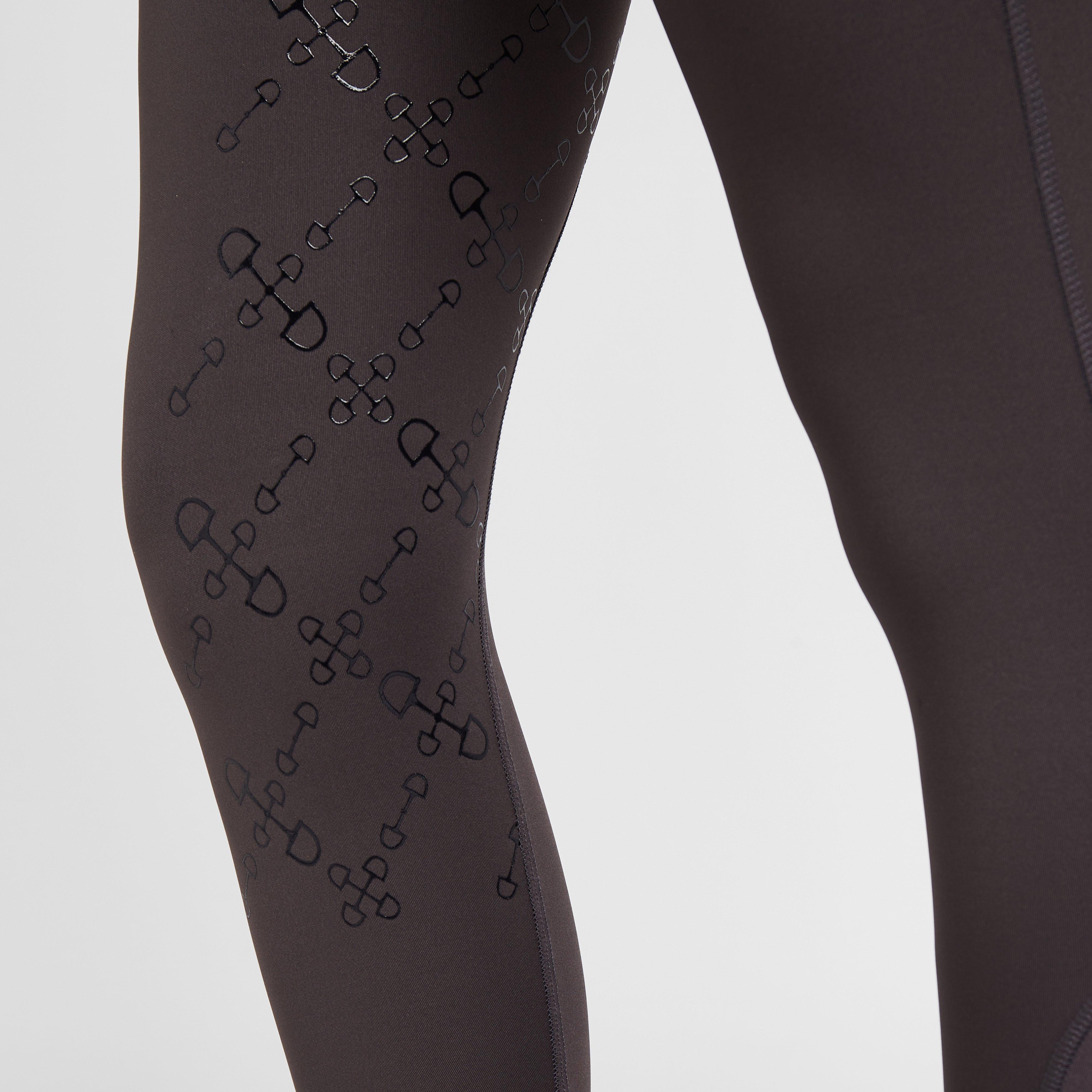 Womens Winter Pull On Breeches Liquorice