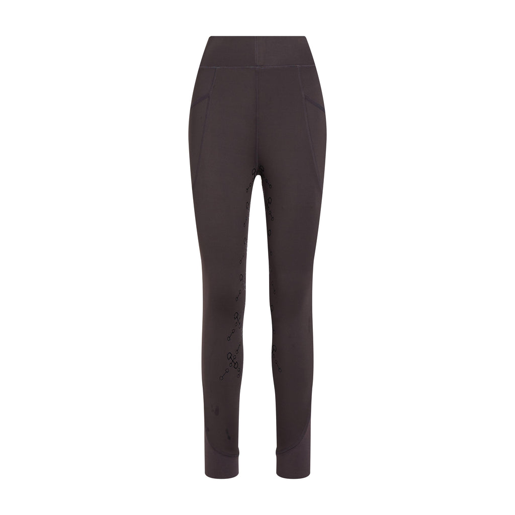 Womens Winter Pull On Breeches Liquorice
