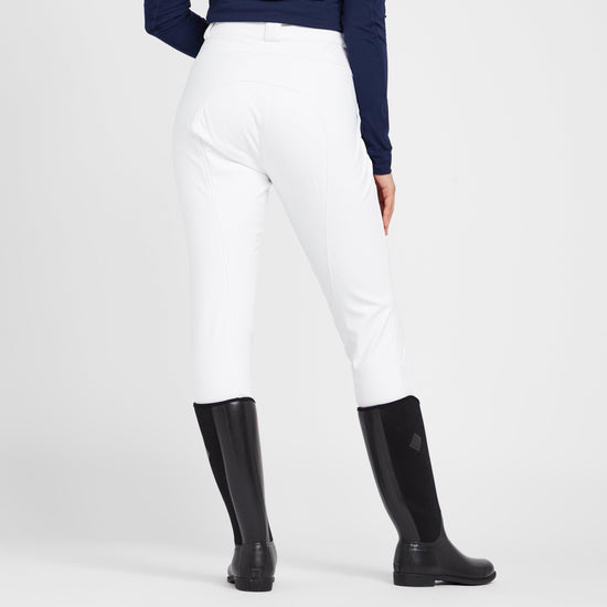 Womens Drytex Full Seat Breeches White