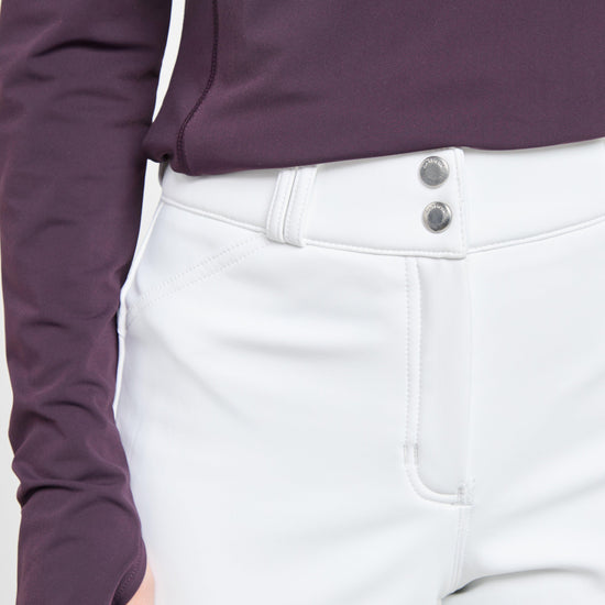 Womens Drytex Knee Grip Breeches White