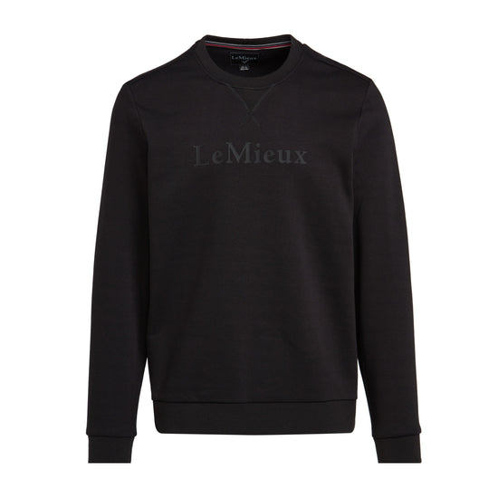 Mens Elite Round Neck Sweater Black