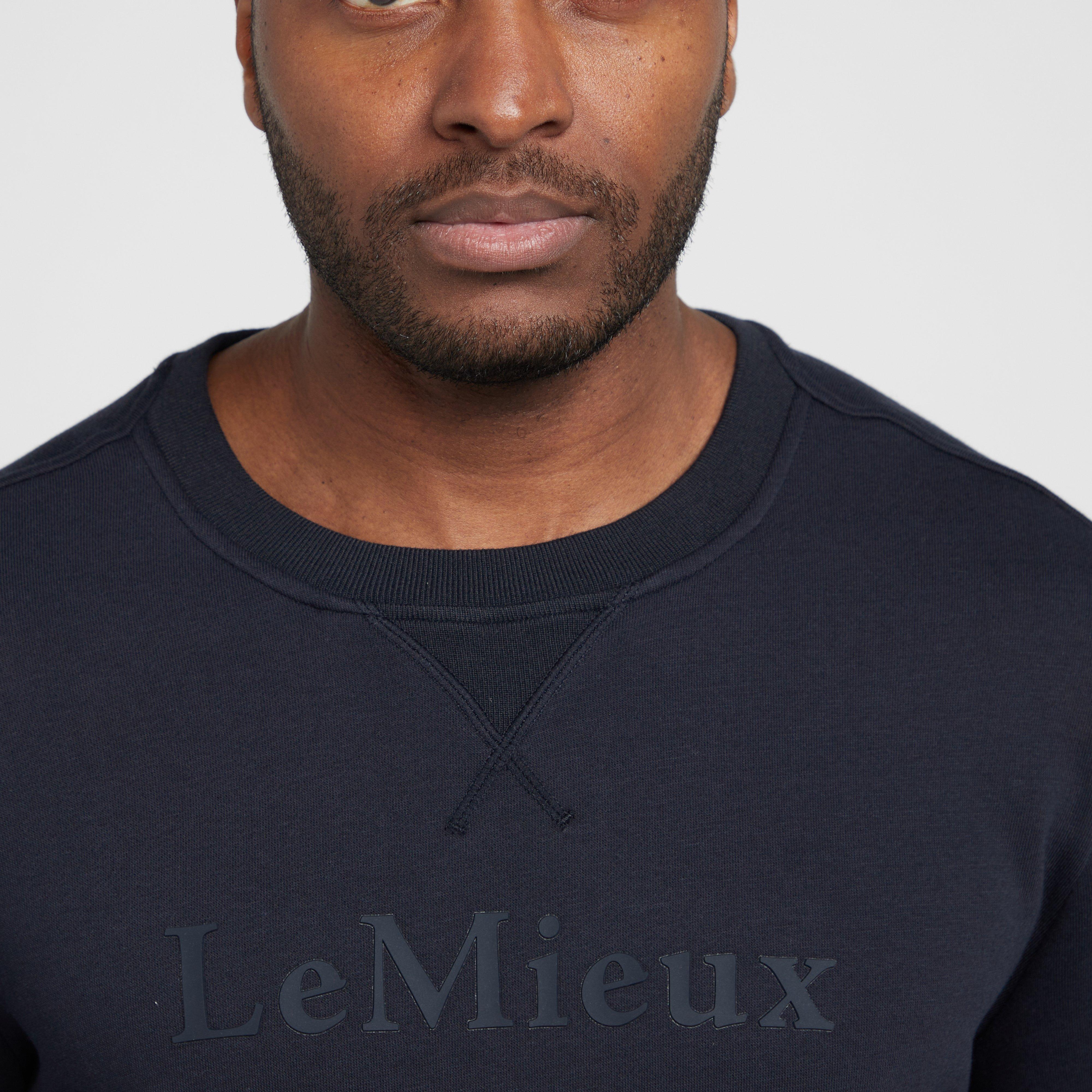 Mens Elite Round Neck Sweater Navy