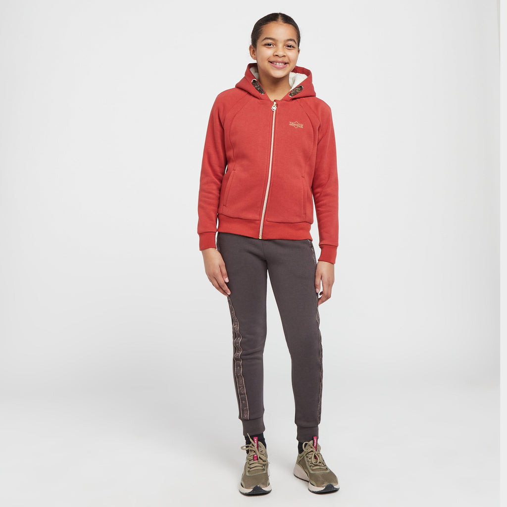 Young Rider Sherpa Full Zip Jacket Sienna