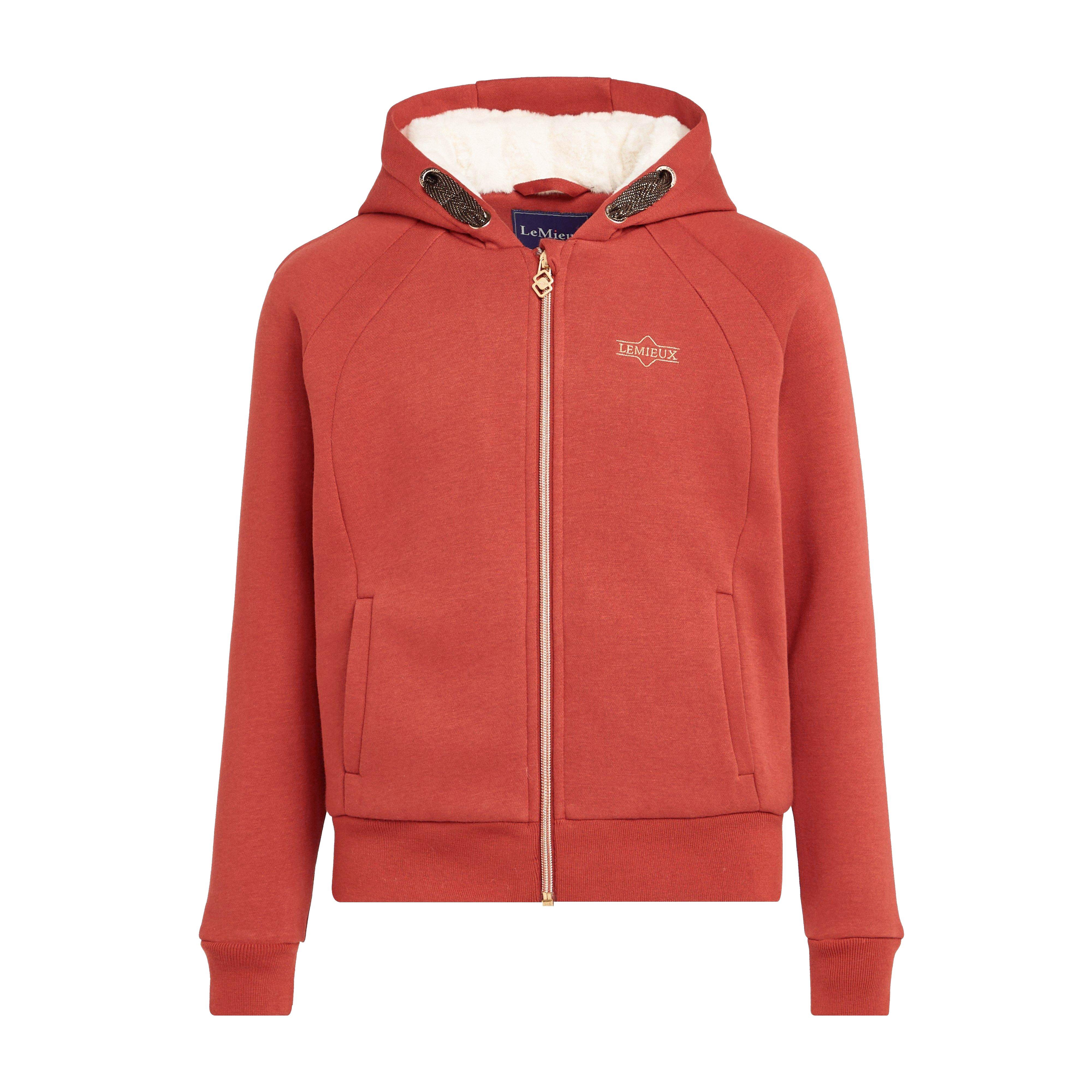 Young Rider Sherpa Full Zip Jacket Sienna