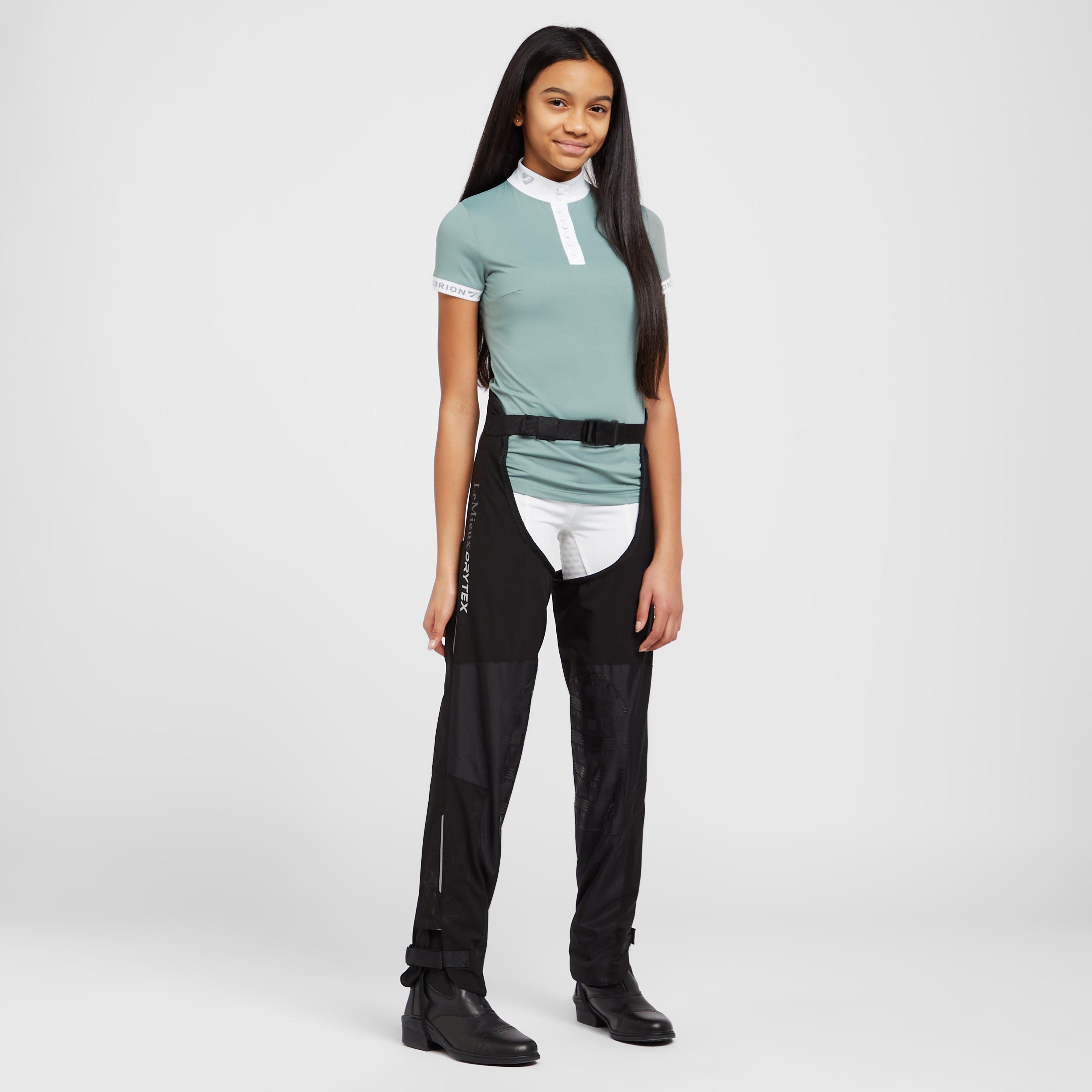 Young Rider Waterproof Chaps Black