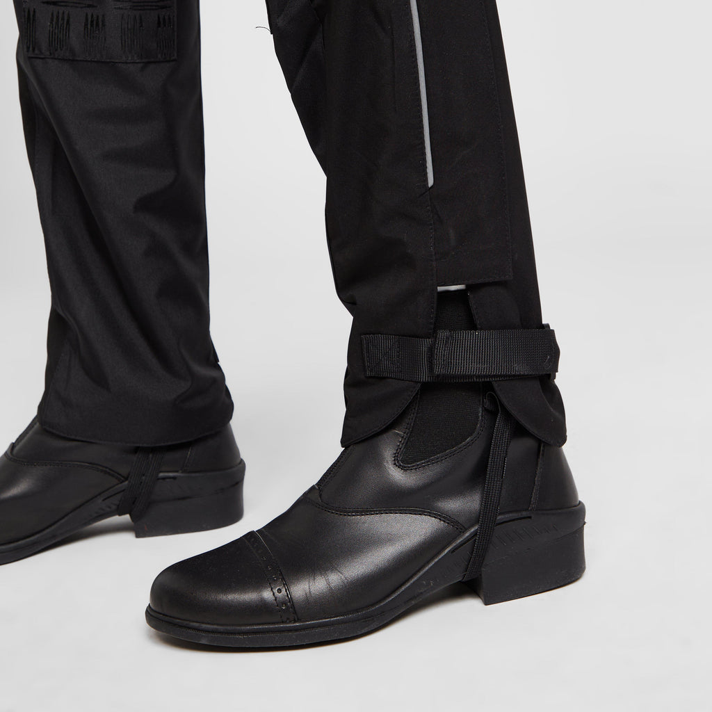 Young Rider Waterproof Chaps Black