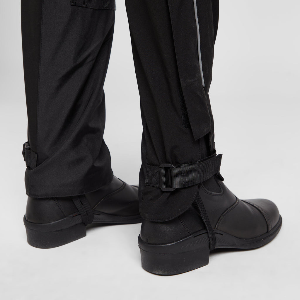 Young Rider Waterproof Chaps Black
