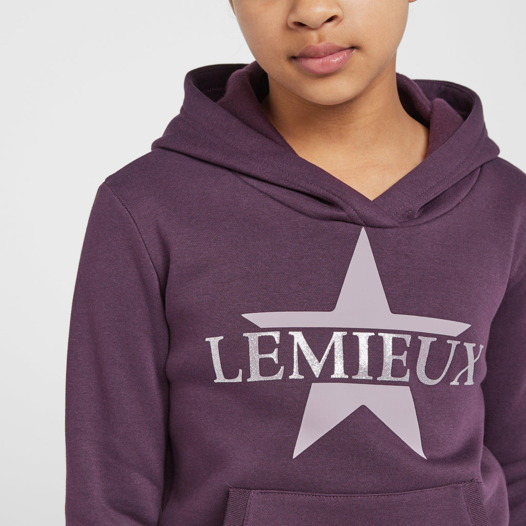 Childs Mini Star Hoodie Fig