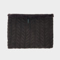 Cable Knit Snood Liquorice