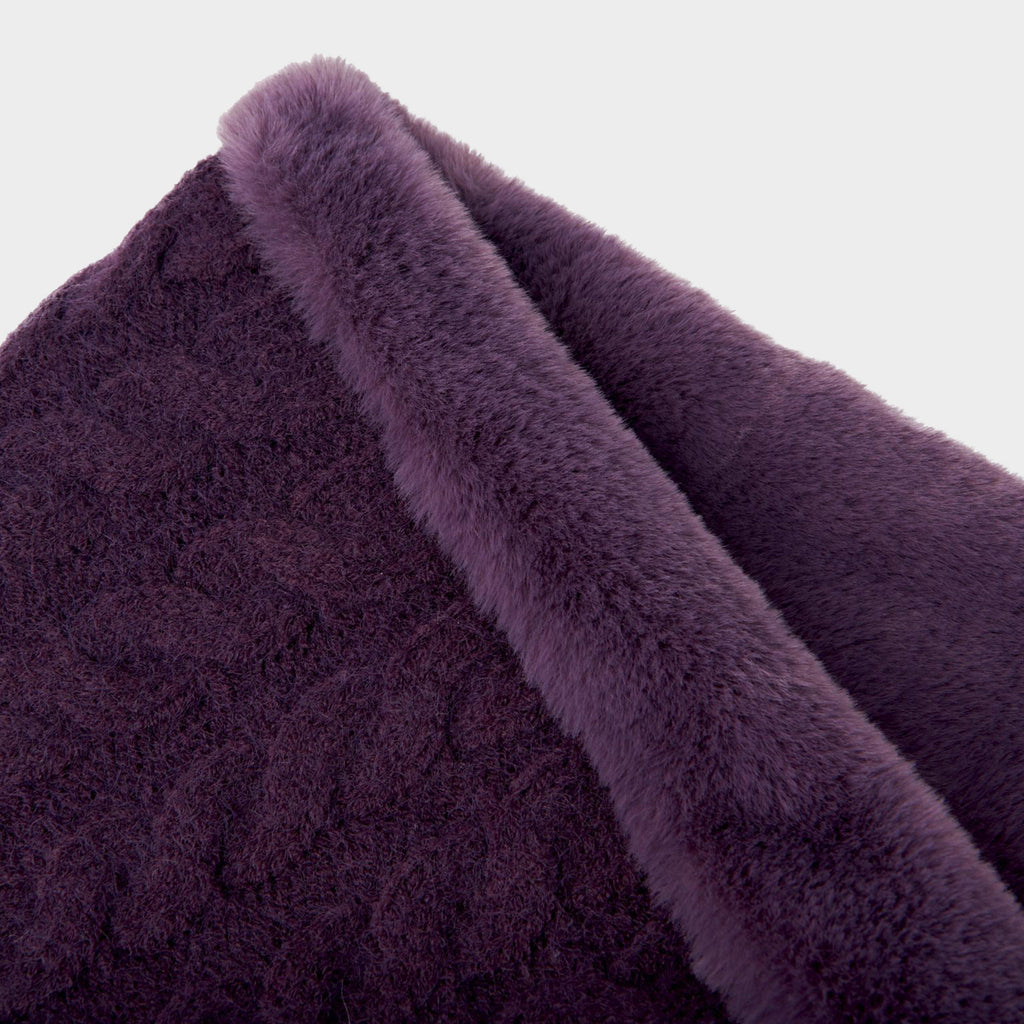 Cable Knit Snood Fig