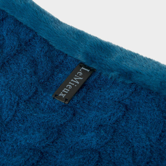 Cable Knit Snood Marine