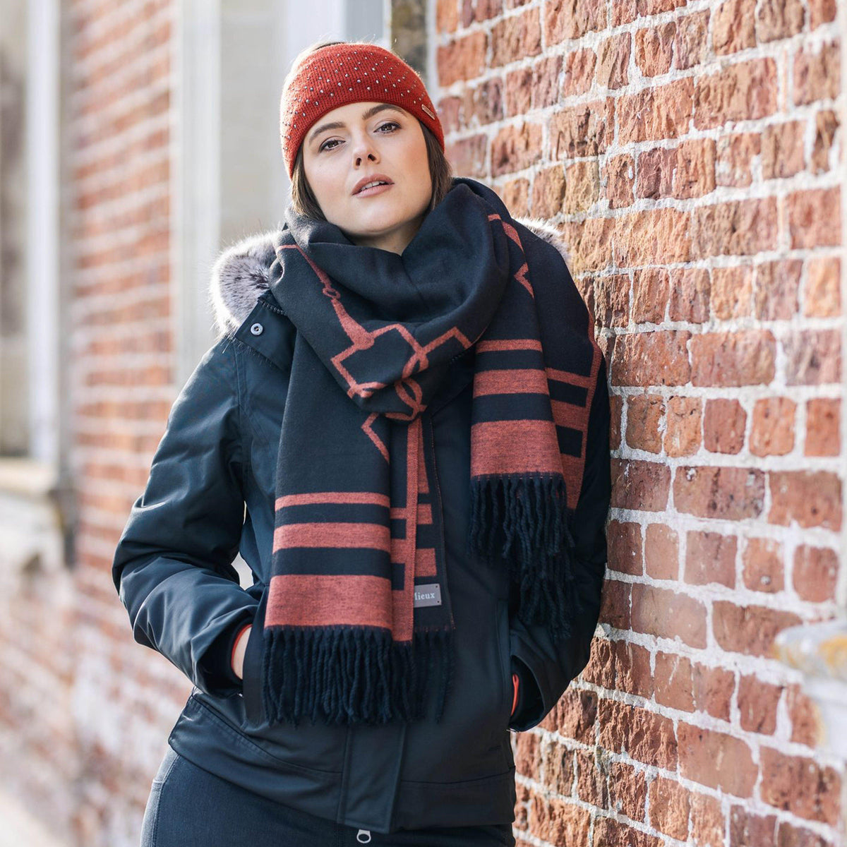 Valencia Scarf Sienna