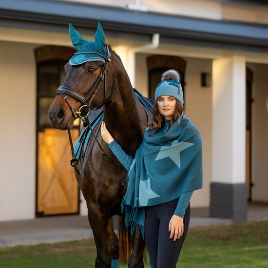 Womens Sasha Scarf Marine