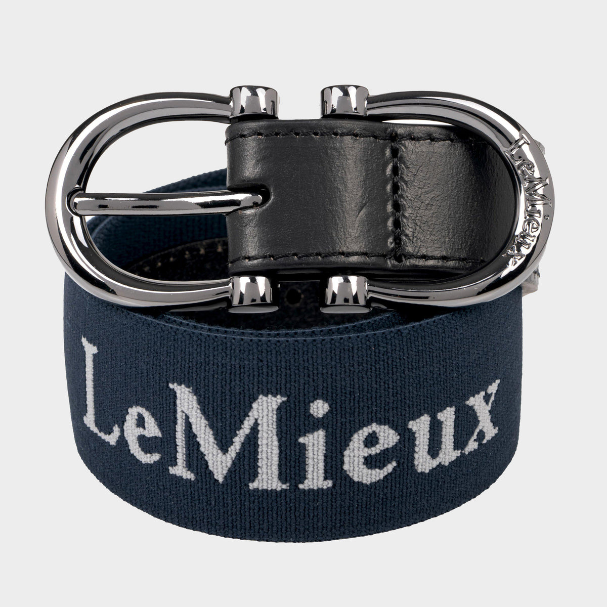 Elasticated Belt Navy