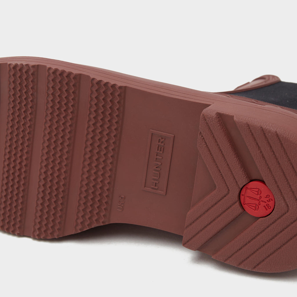 Womens Commando Chelsea Boots Brown