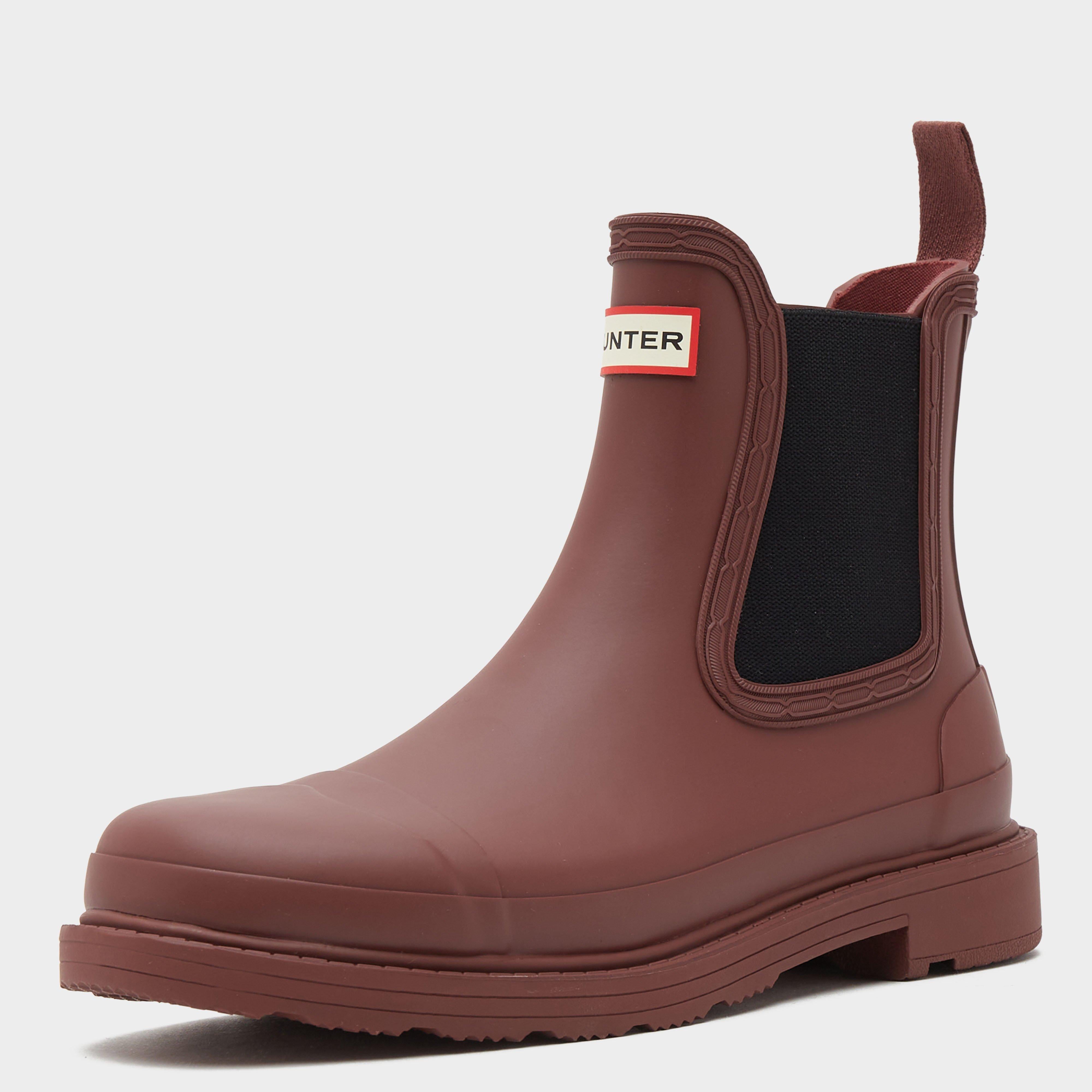 Womens Commando Chelsea Boots Brown