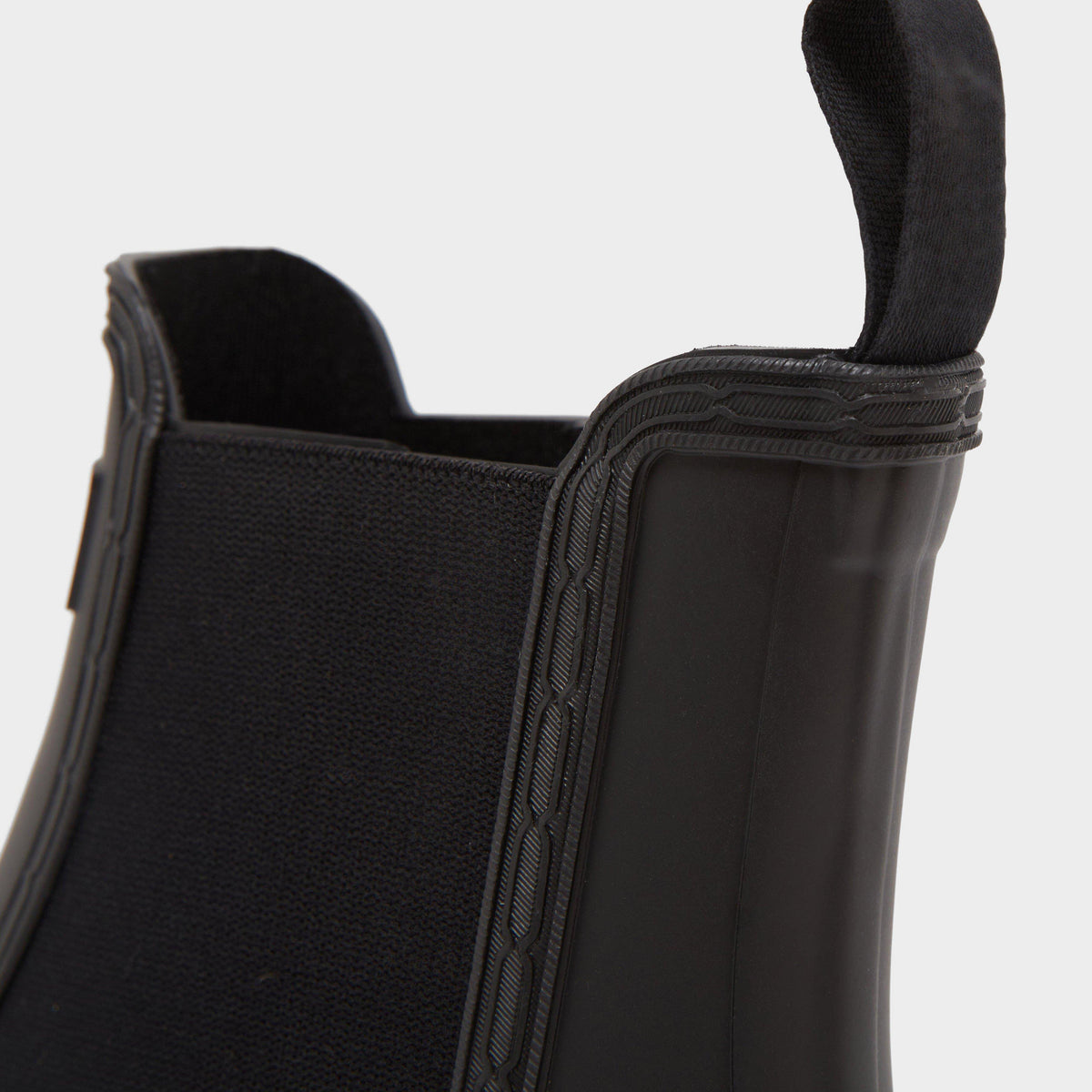 Mens Commando Chelsea Boots Black