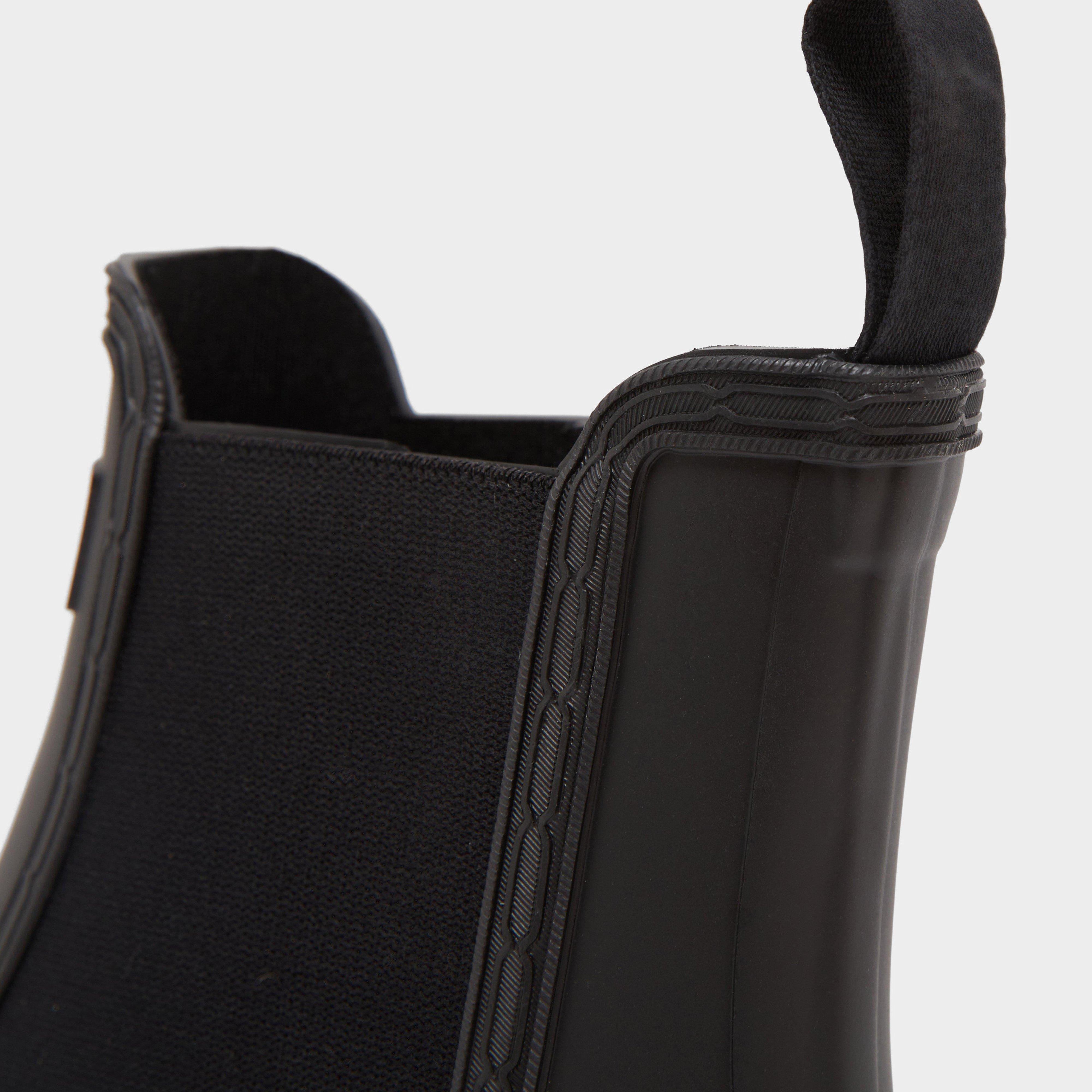 Mens Commando Chelsea Boots Black