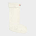 Recycled Fleece Tall Boot Socks White