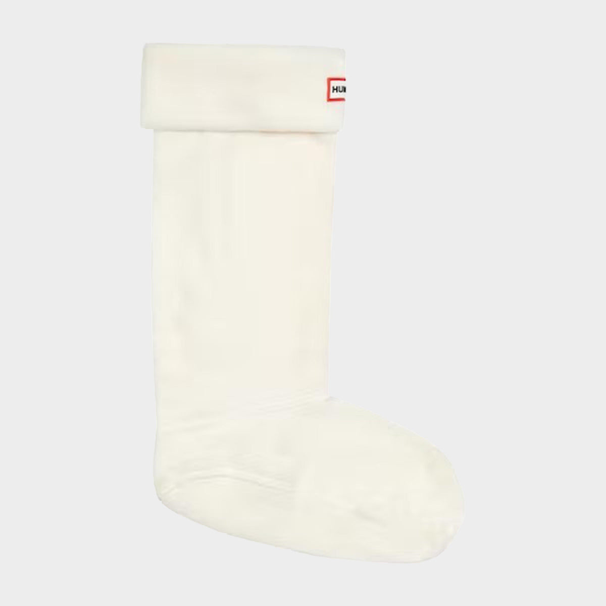 Recycled Fleece Tall Boot Socks White