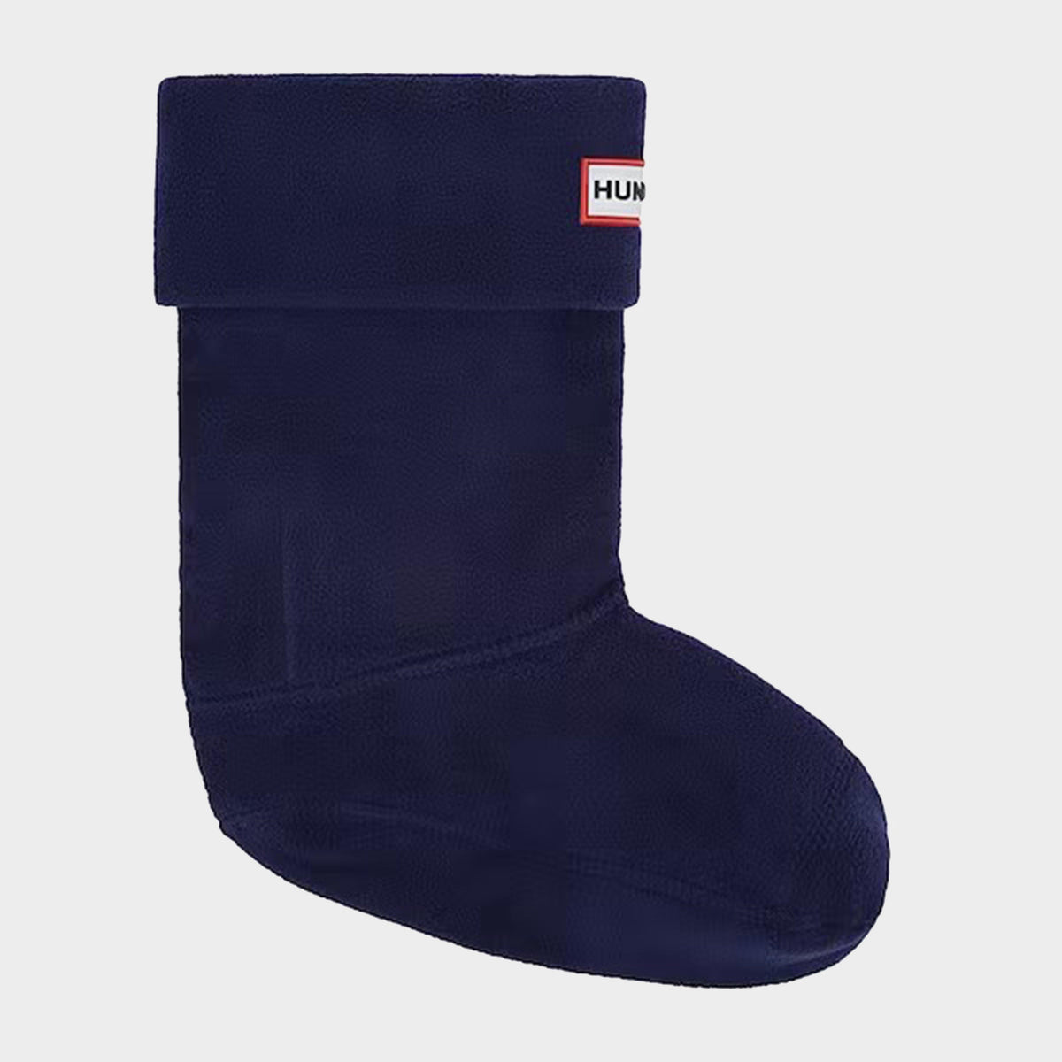 Recycled Fleece Short Boot Socks Navy