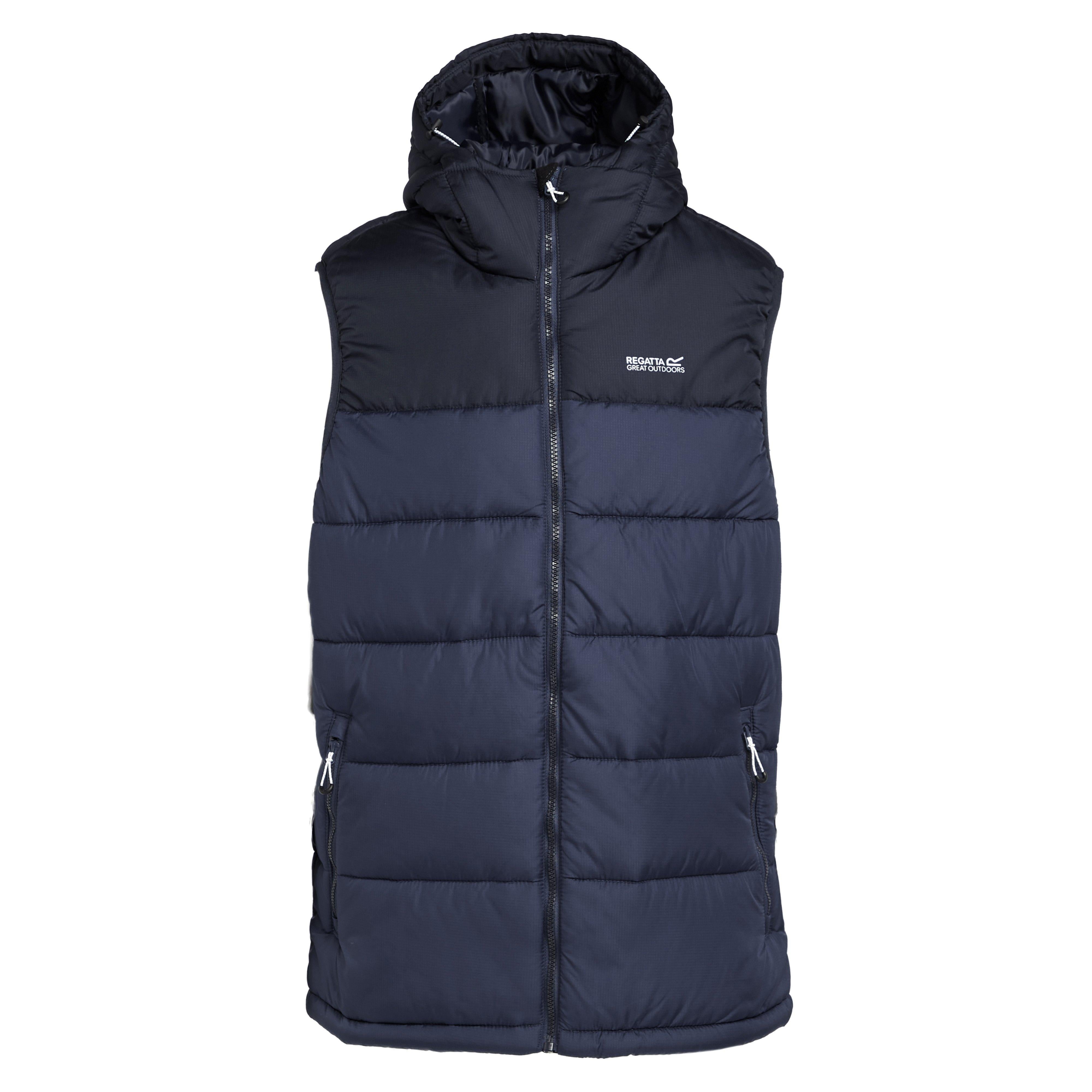 Mens Nevado Heavyweight Bodywarmer Black/Dark Grey
