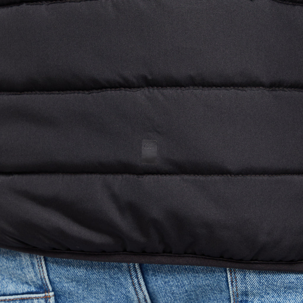 Mens Helfa Insulated Quilted Jacket Black