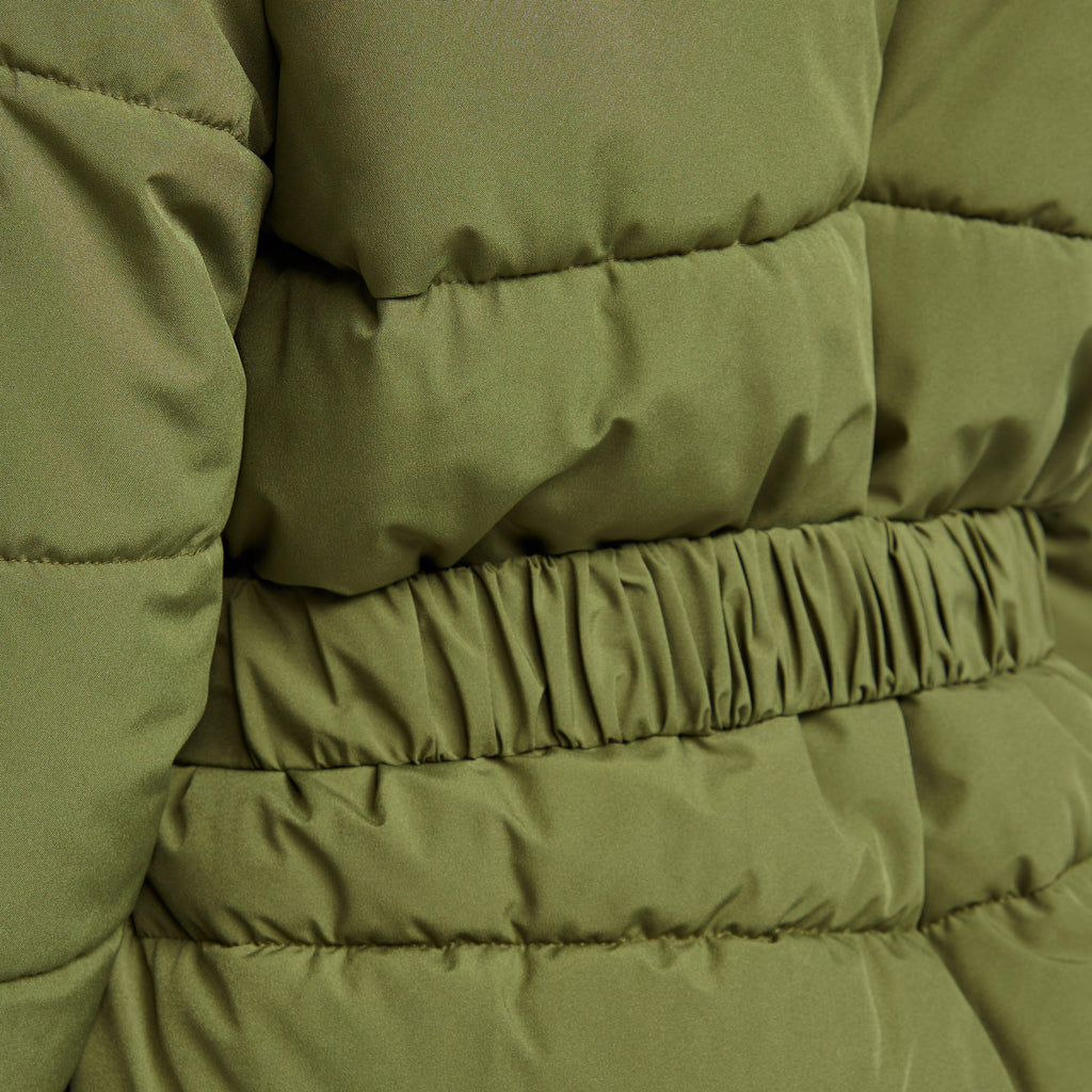 Womens Daleyza Thermal Parka Jacket Green