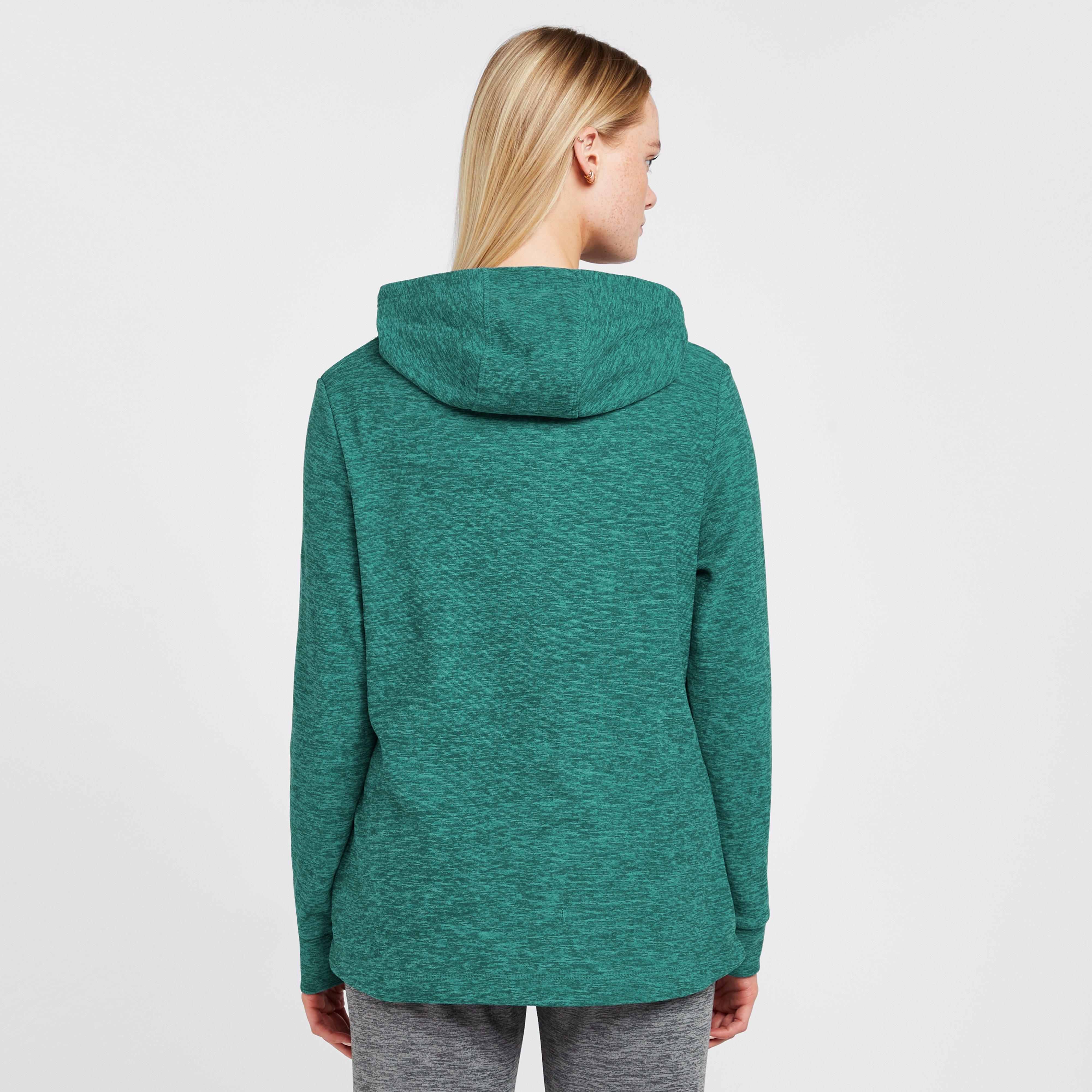Womens Kizmit II Hooded Marl Fleece Green