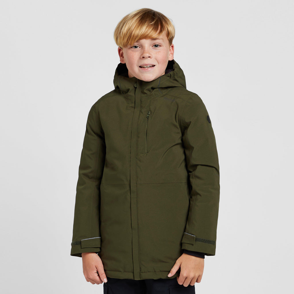 Kids Yewbank Waterproof Parka Khaki