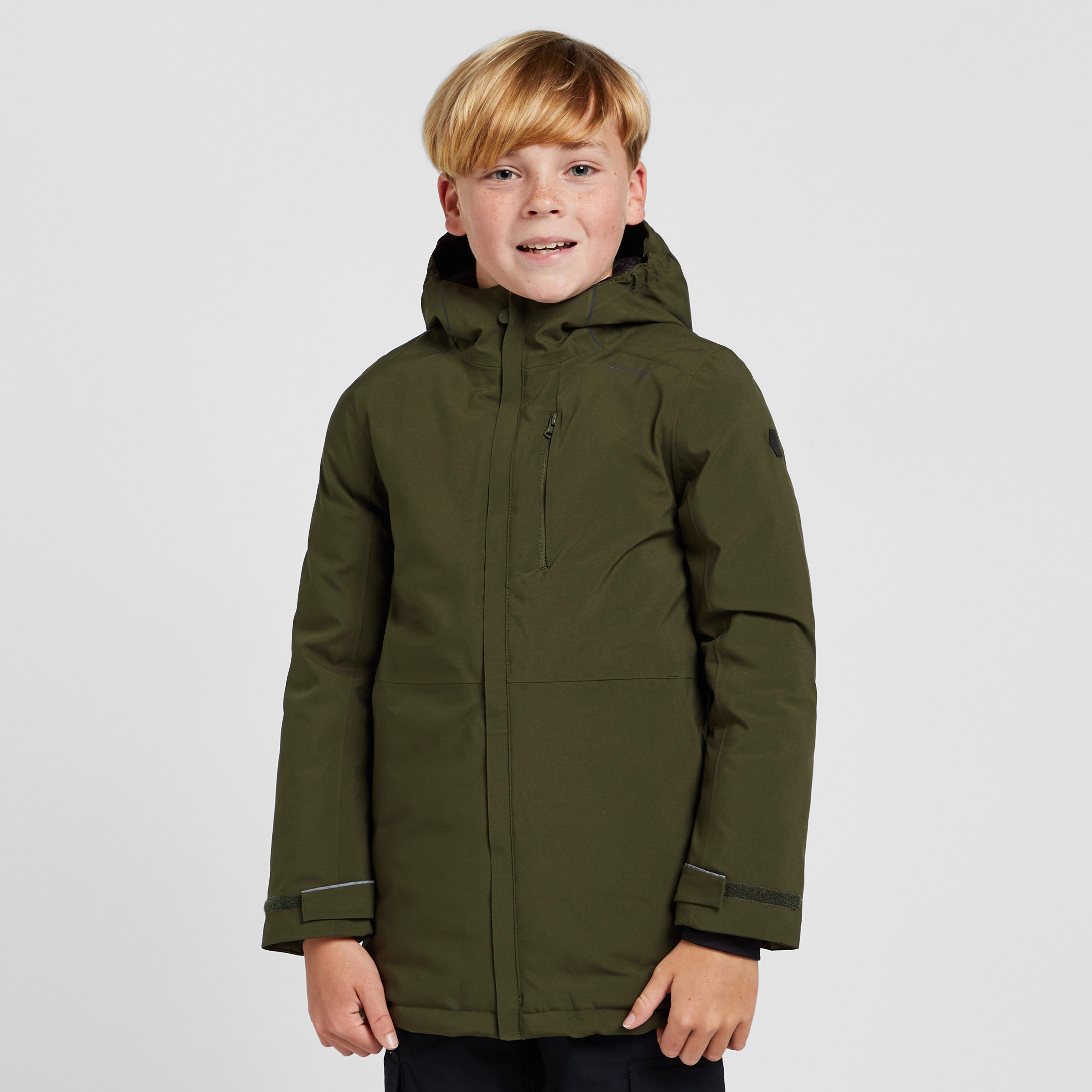 Kids Yewbank Waterproof Parka Khaki